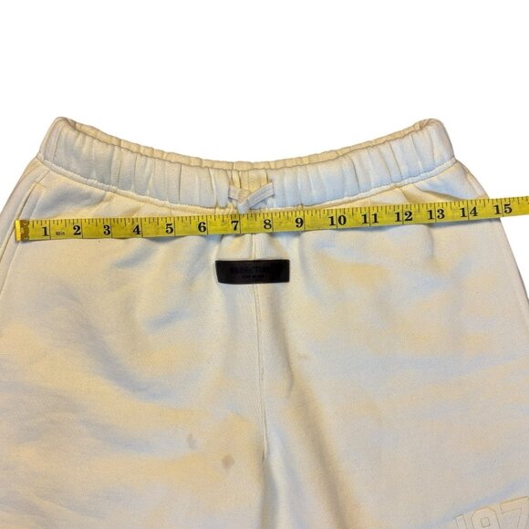 Essentials Fear Of God Shorts Kids Youth Size 12 Yellow Comfort Athletic - Picture 11 of 15